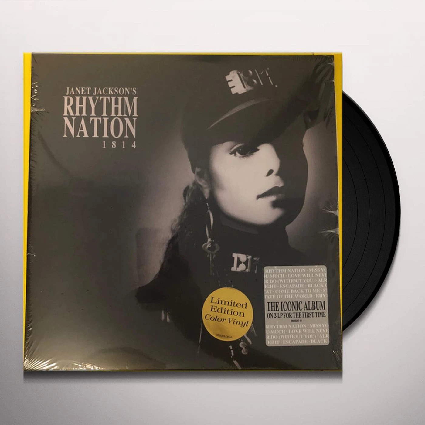 JANET JACKSON'S RHYTHM NATION 1814 Vinyl Record