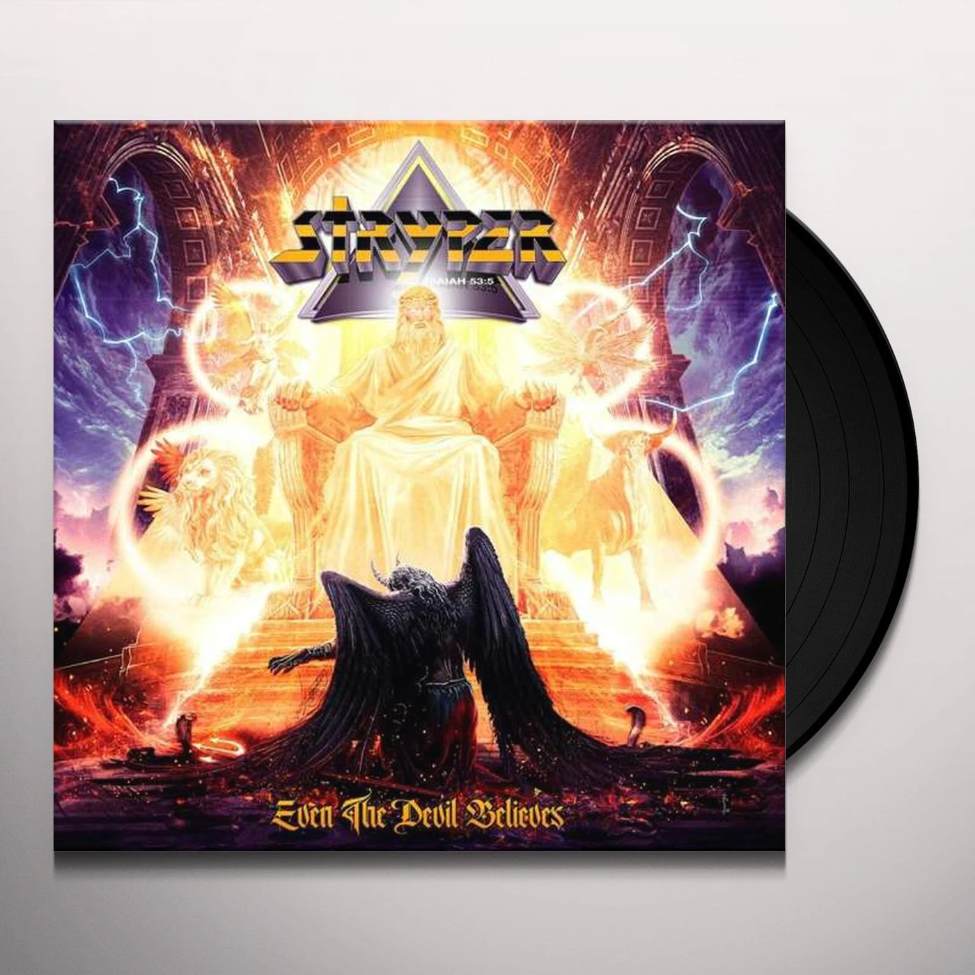Stryper EVEN THE DEVIL BELIEVES Vinyl Record