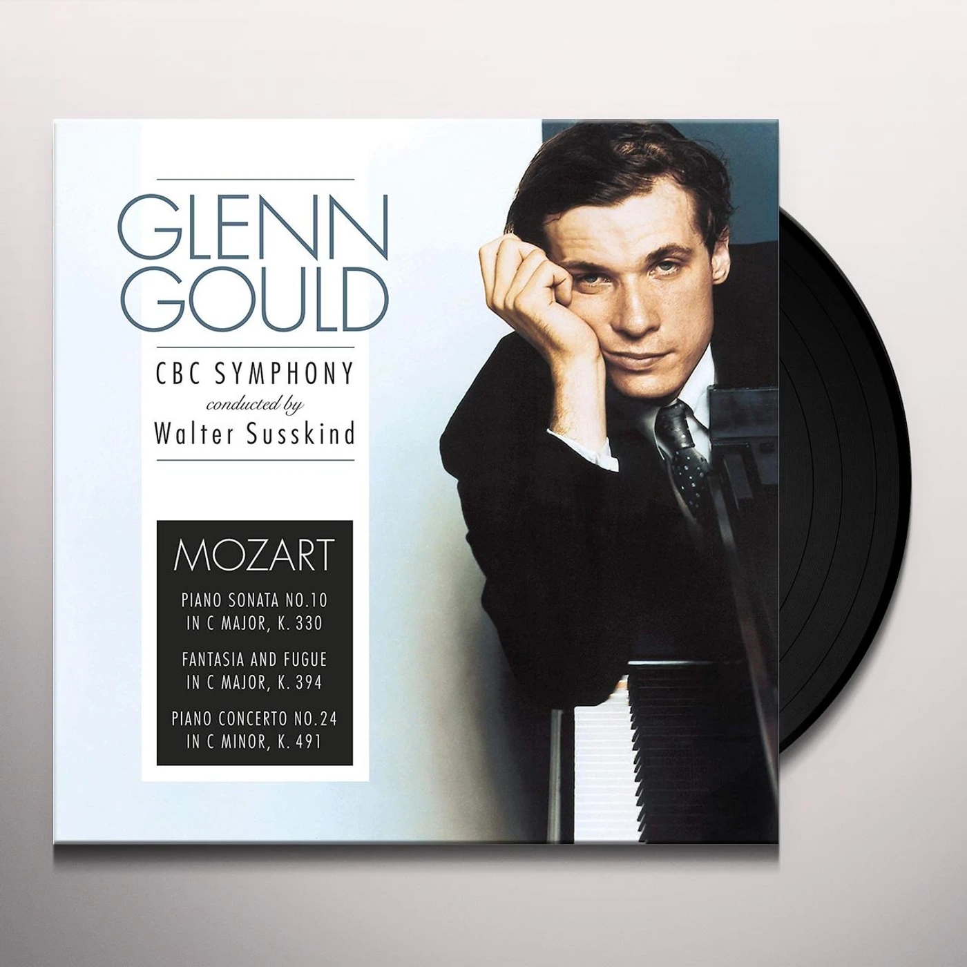 Mozart / Glenn Gould MOZART: PIANO SON 10 IN C MAJOR K330 / FANTASIA Vinyl Record