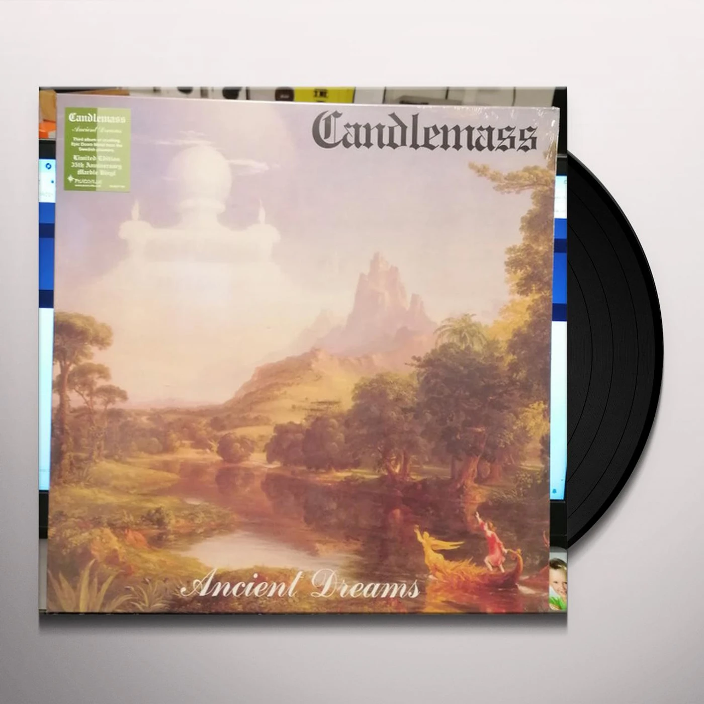 Candlemass ANCIENT DREAMS (35TH ANNIVERSARY/MARBLE VINYL) Vinyl Record
