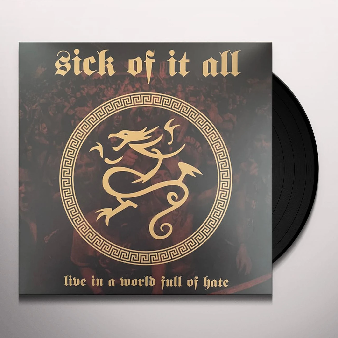 Sick Of It All LIVE IN A WORLD FULL OF HATE (CLEAR VINYL/140G) Vinyl Record