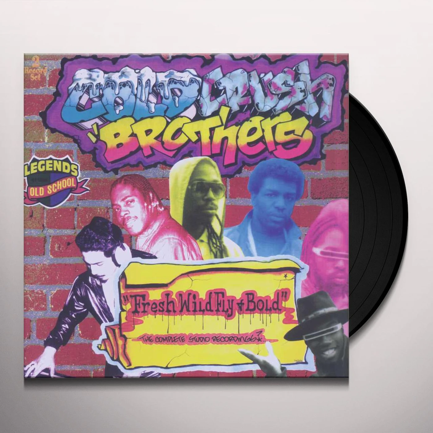 Cold Crush Brothers FRESH WILD FLY & BOLD (COMPLETE STUDIO RECORDINGS) Vinyl Record