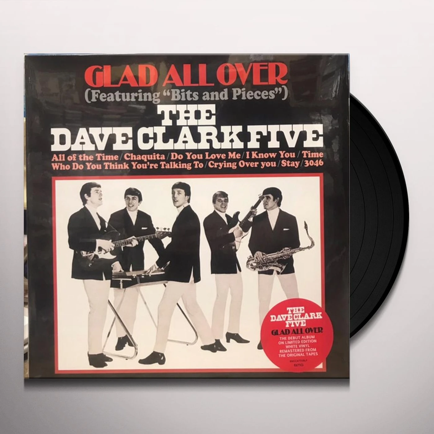 The Dave Clark Five GLAD ALL OVER LP Vinyl Record