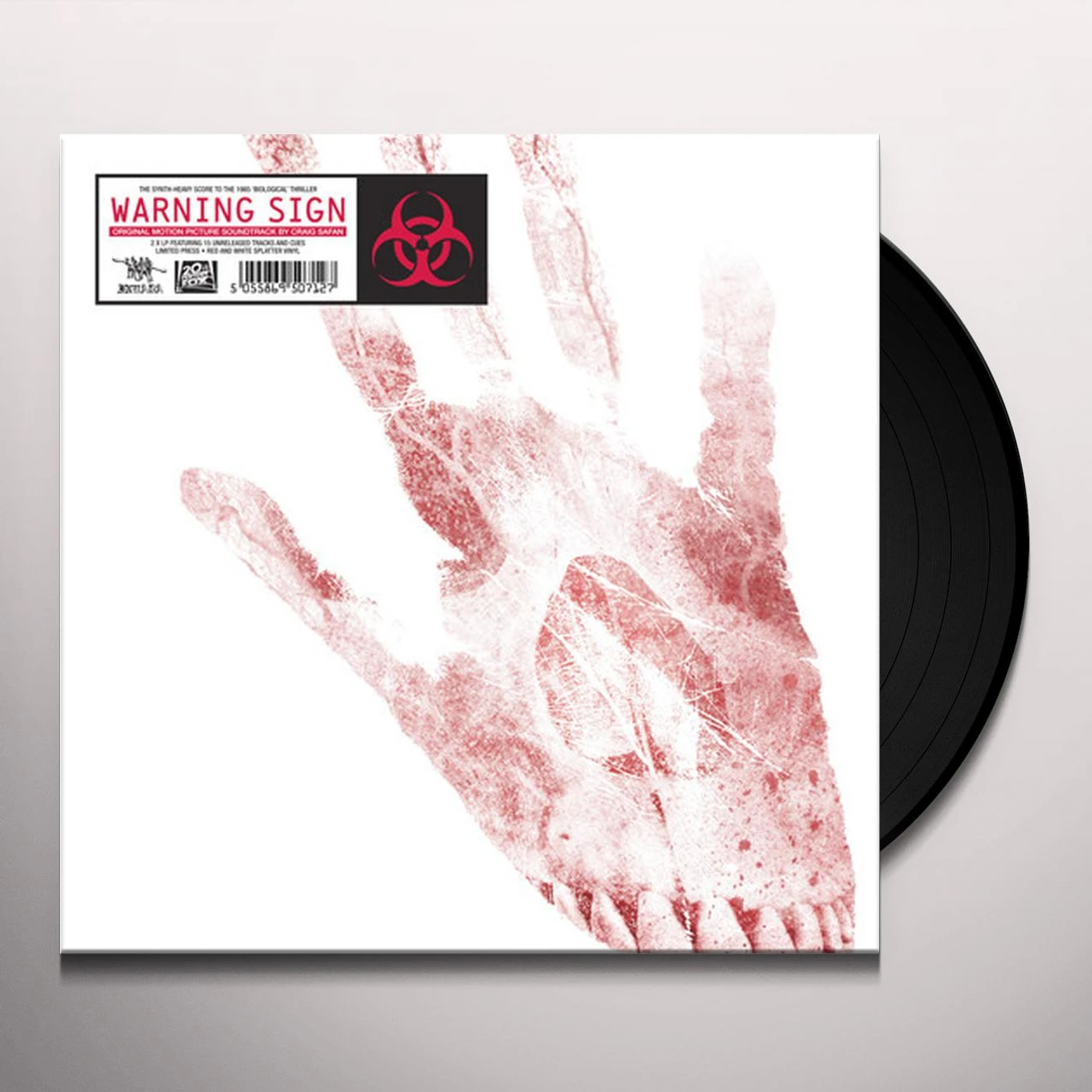 Craig Safan WARNING SIGN Original Soundtrack Vinyl Record