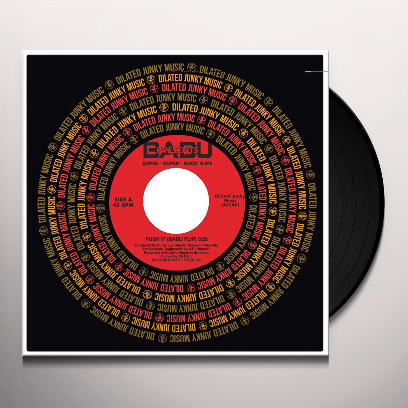 DJ Babu Super Duper Duck Flips Vol. 1 Vinyl Record