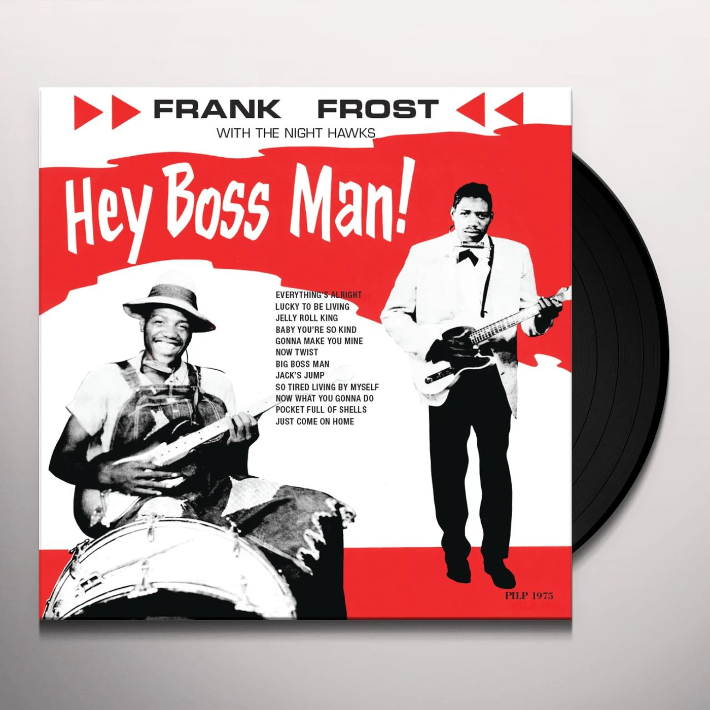 Frank Frost Hey Boss Man Vinyl Record