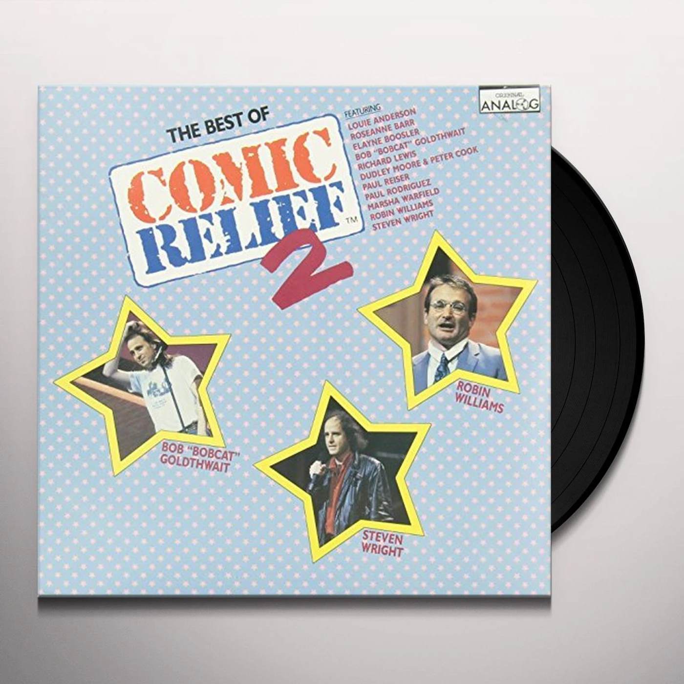 Comic Relief BEST OF VOL.2: WILLIAMS,ROBIN / GOLDBERG,WHOOPI Vinyl Record