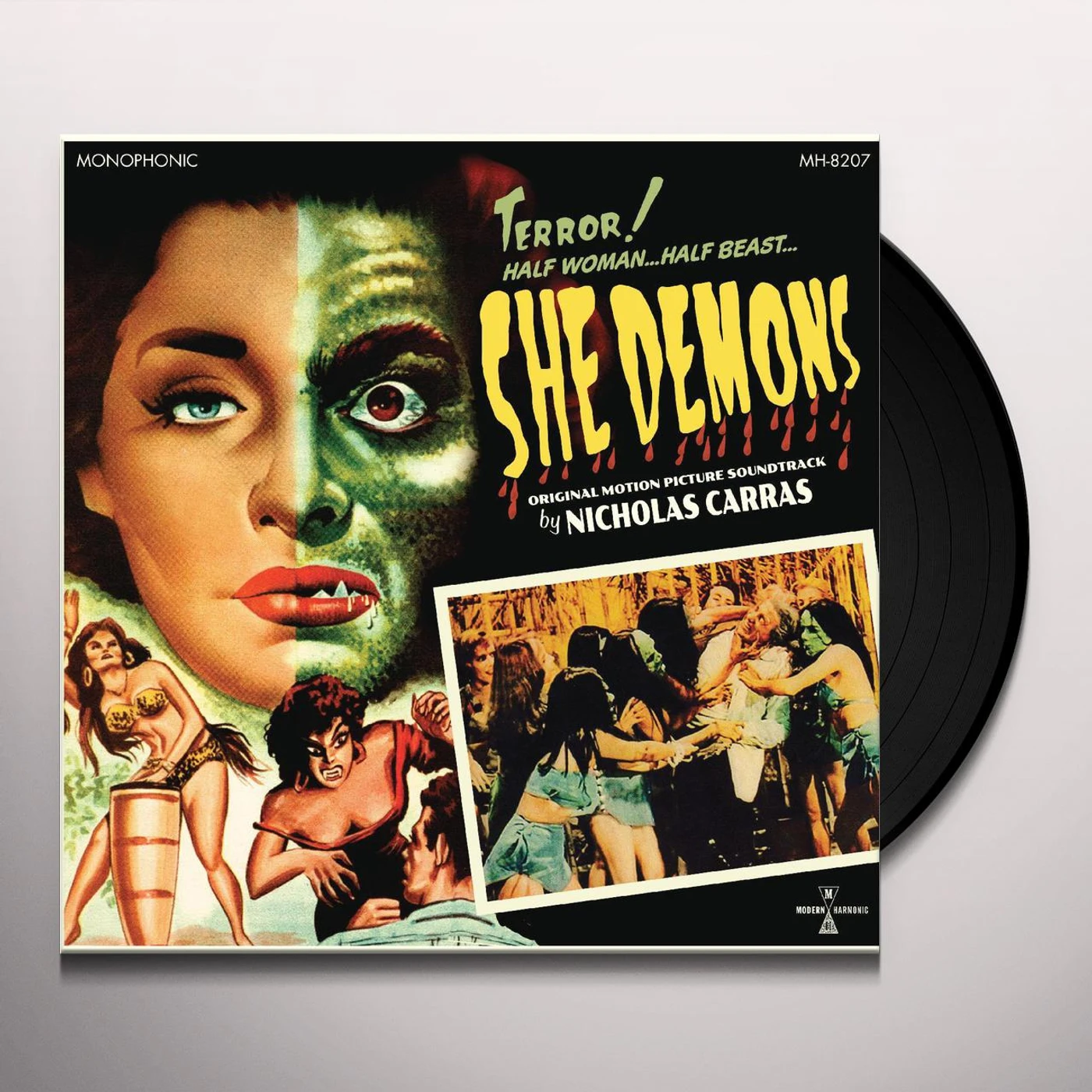 Nicholas Carras SHE DEMONS (ORIGINAL MOTION PICTURE SOUNDTRACK) Vinyl Record