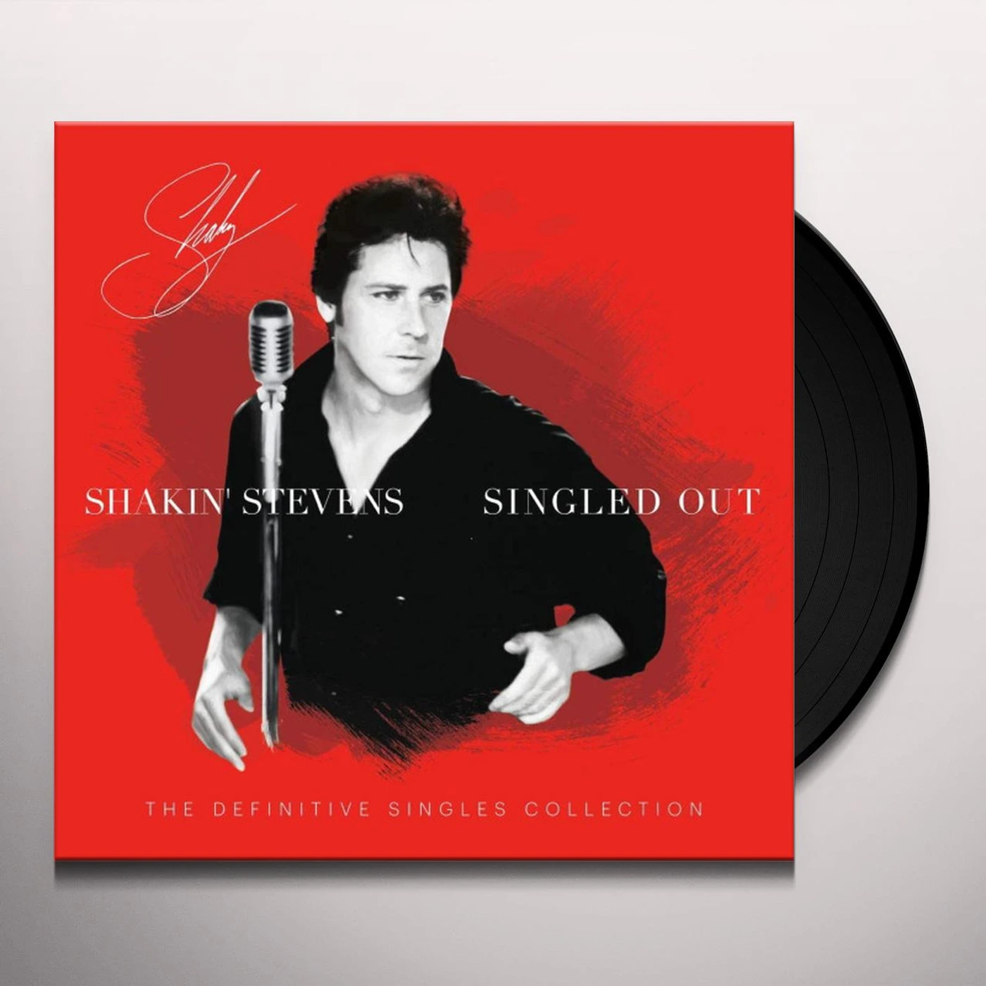 Shakin' Stevens Singled Out Vinyl Record