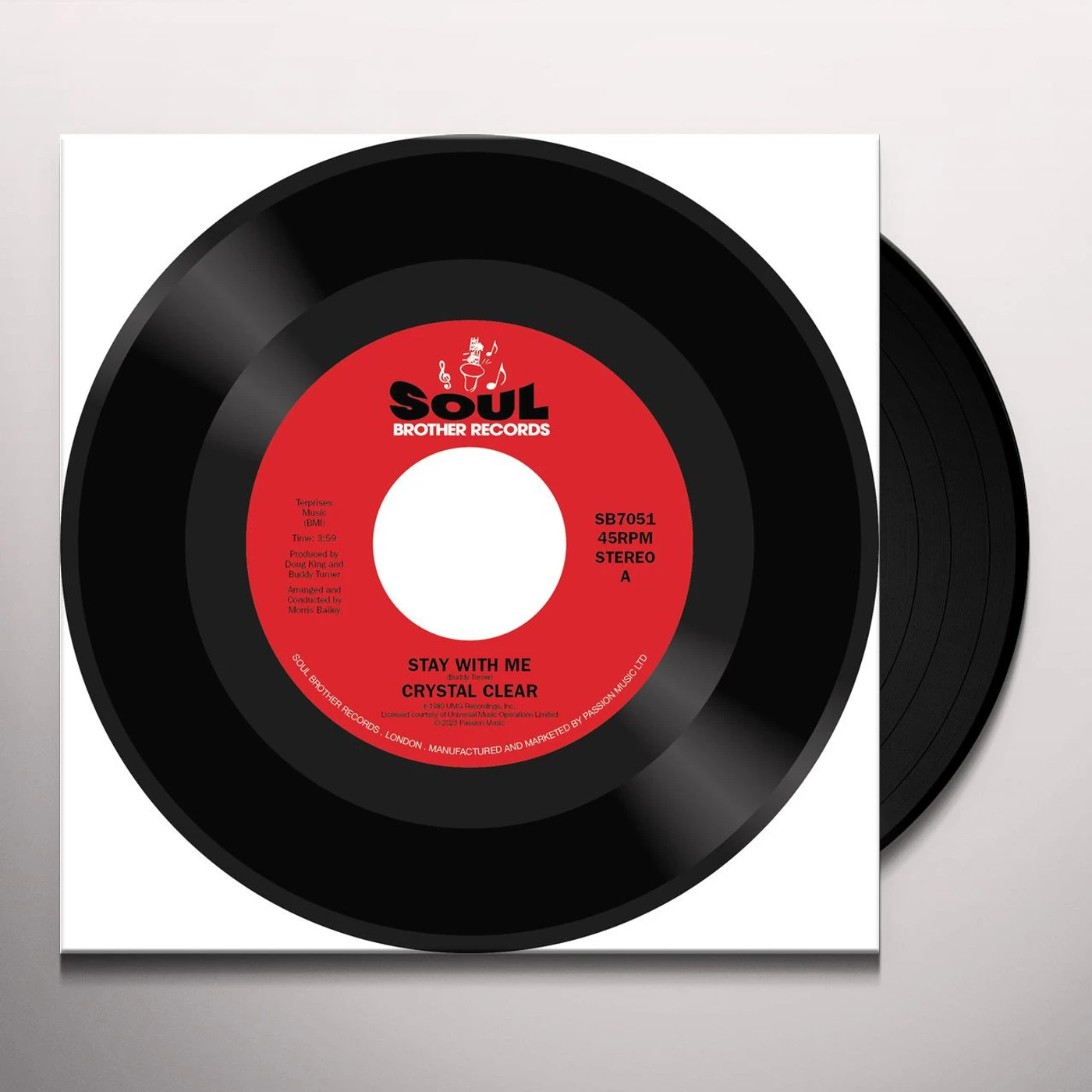 Crystal Clear STAY WITH ME Vinyl Record