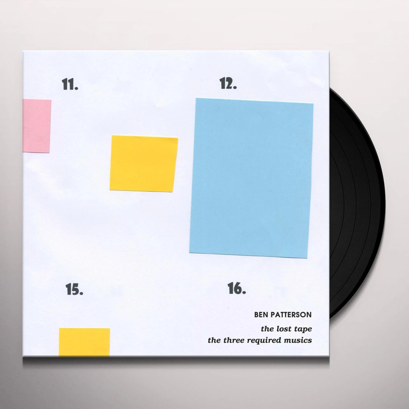 Ben Patterson LOST TAPE & THREE REQUIRED MUSICS Vinyl Record
