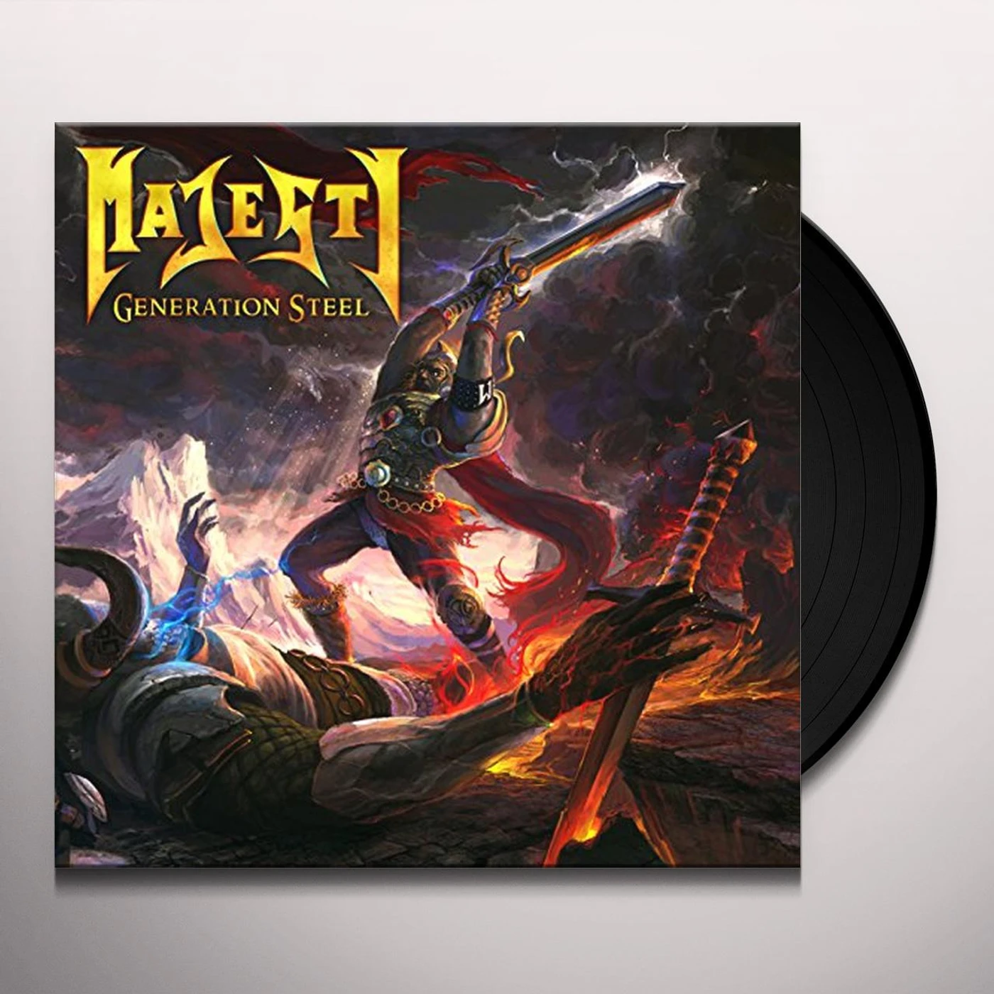 Majesty Generation Steel Vinyl Record