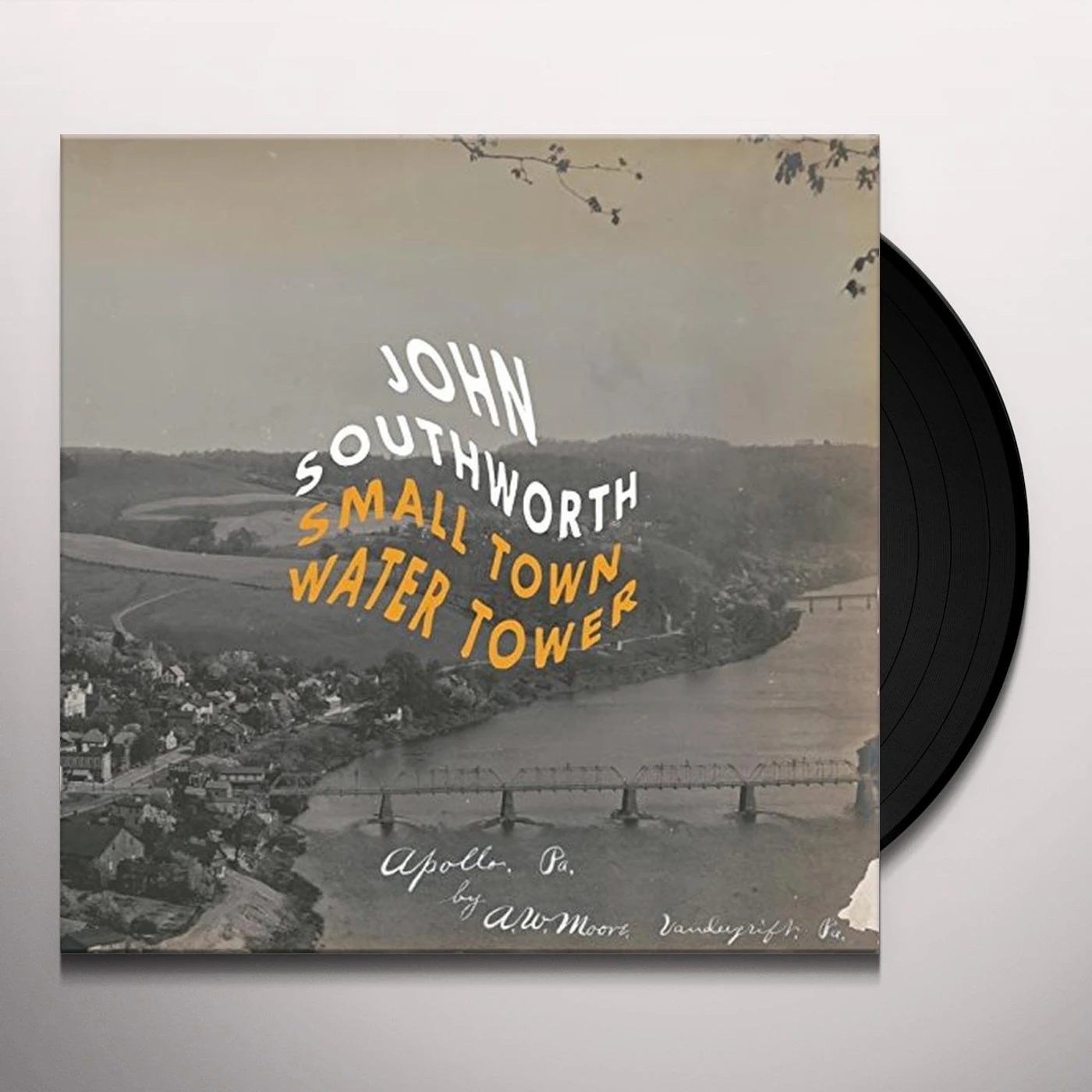 John Southworth Small Town Water Tower Vinyl Record