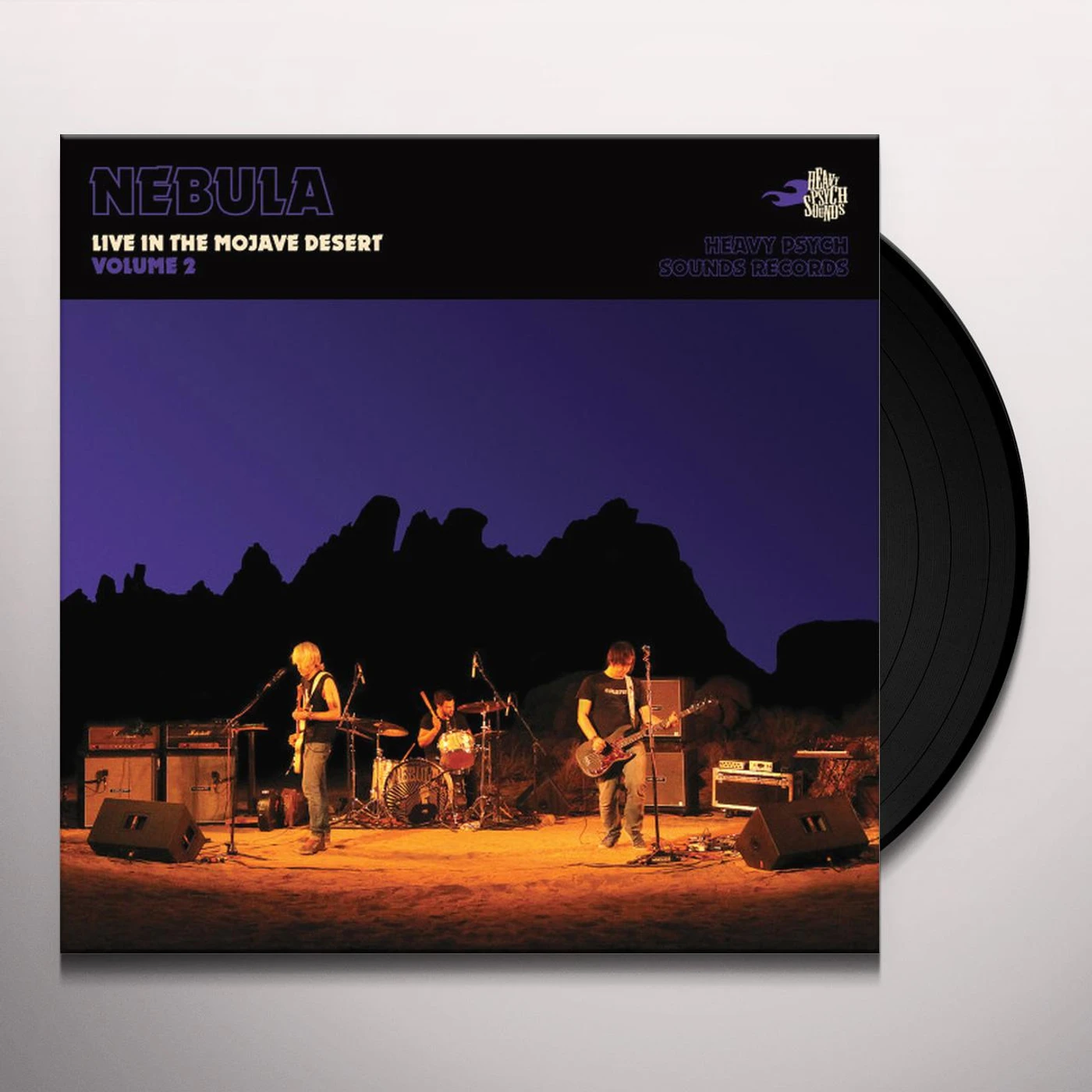 Nebula LIVE IN THE MOJAVE DESERT: VOLUME 2 (STRIPED VINYL/IMPORT) Vinyl Record