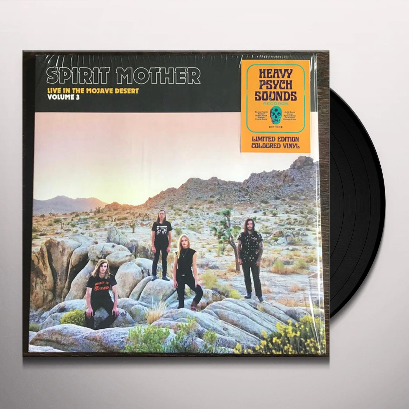 Spirit Mother LIVE IN THE MOJAVE DESERT: VOLUME 3 (RED VINYL) Vinyl Record