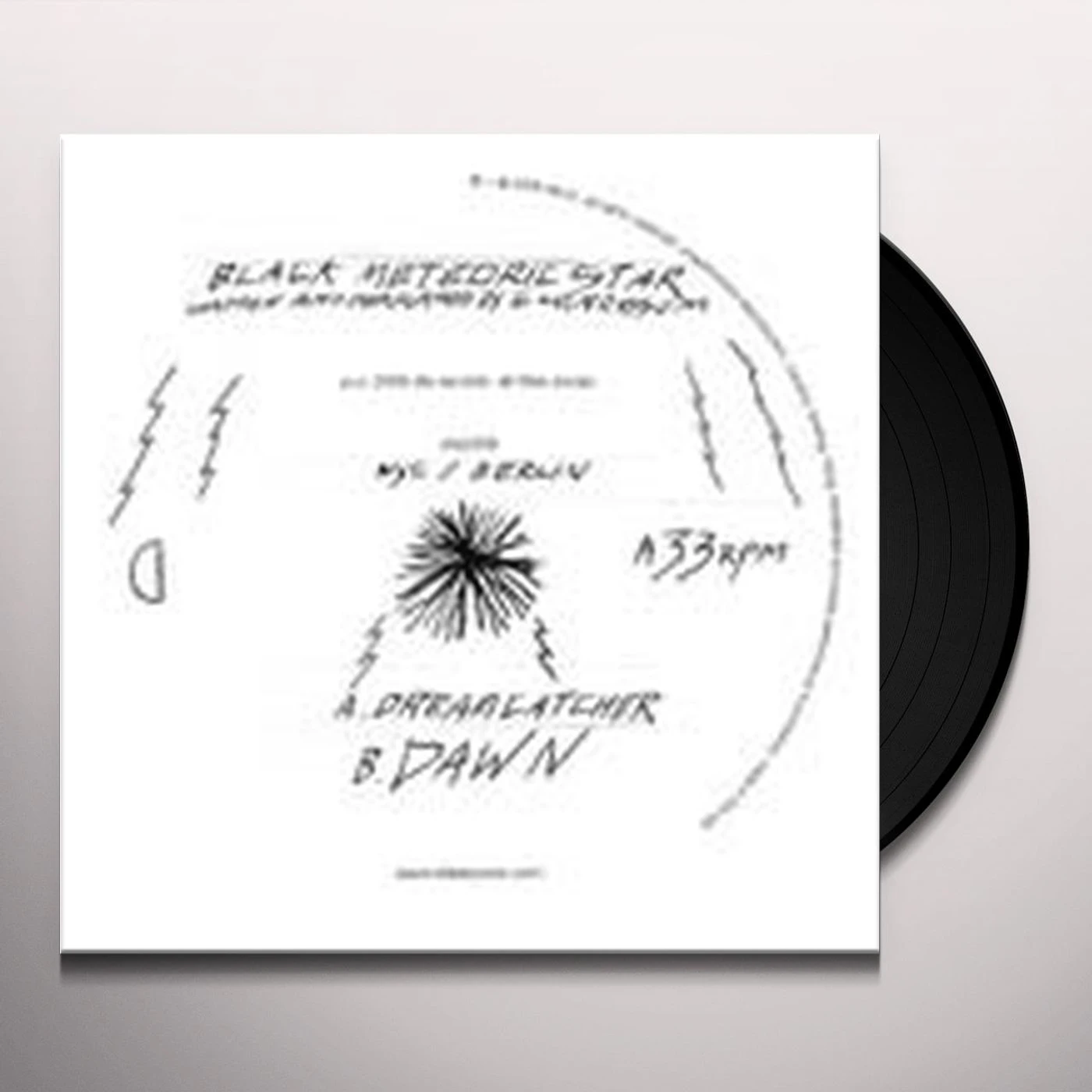 Black Meteoric Star DREAMCATCHER Vinyl Record