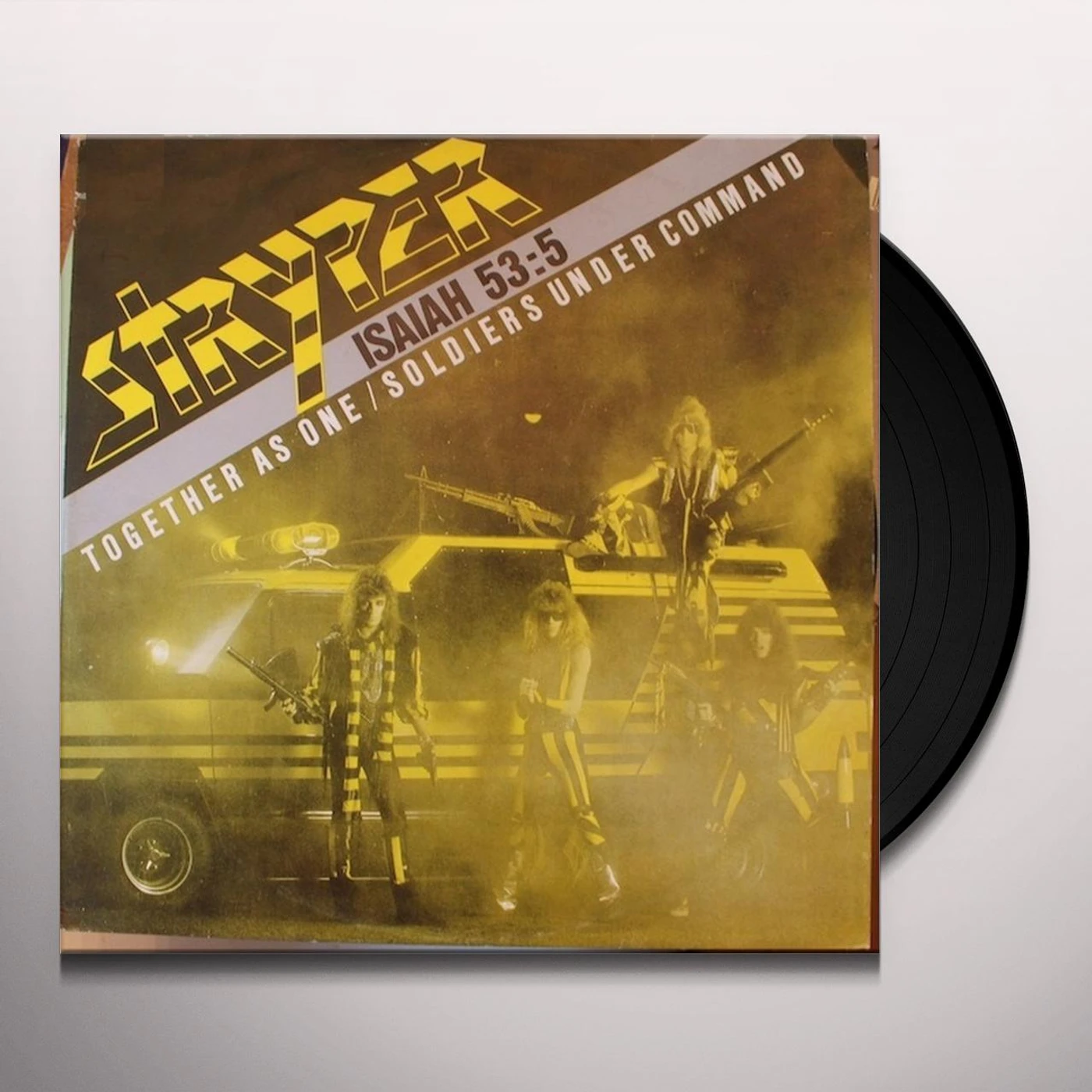 Stryper TOGETHER AS ONE / SOLDIERS UNDER COMMAND Vinyl Record