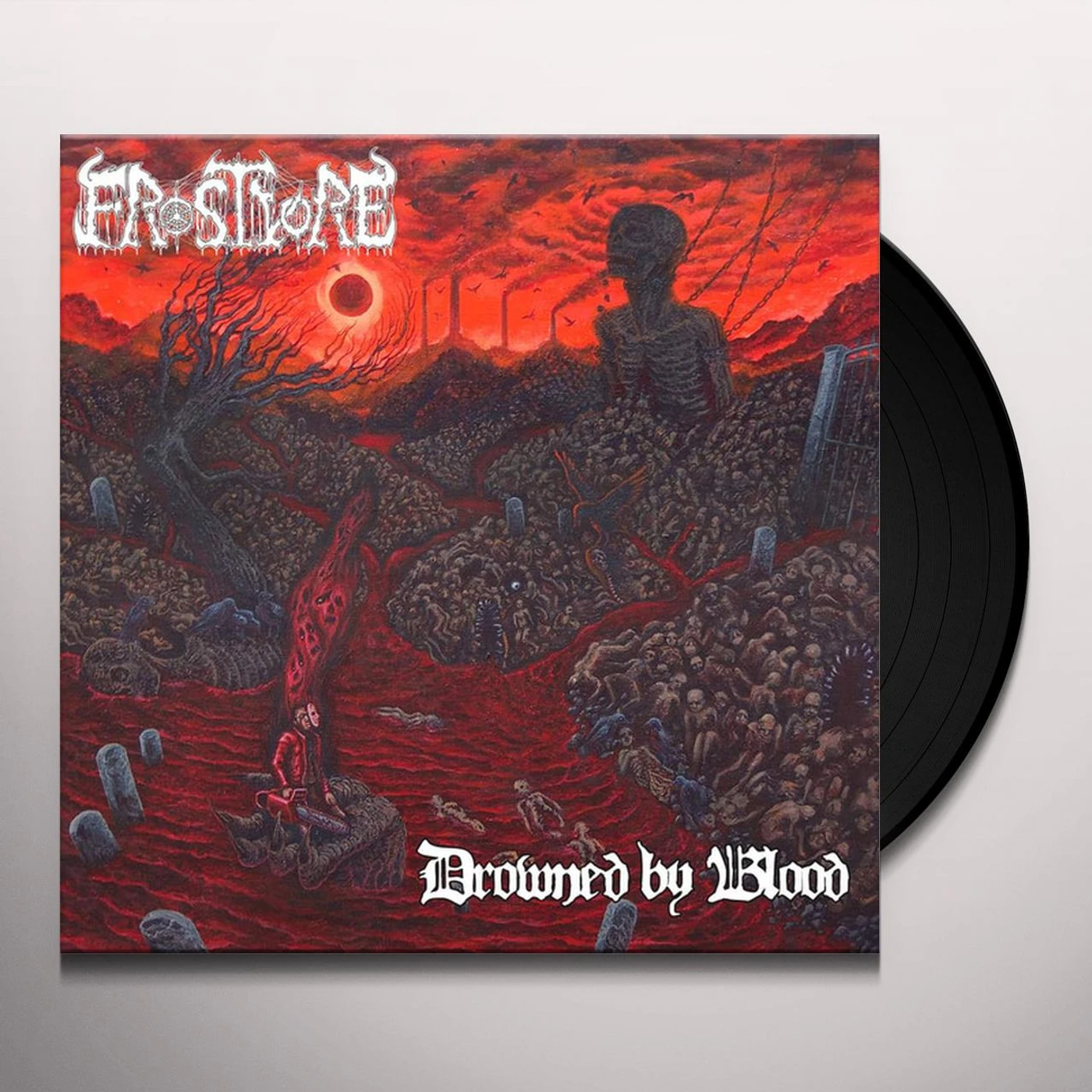 Frostvore Drowned by Blood Vinyl Record