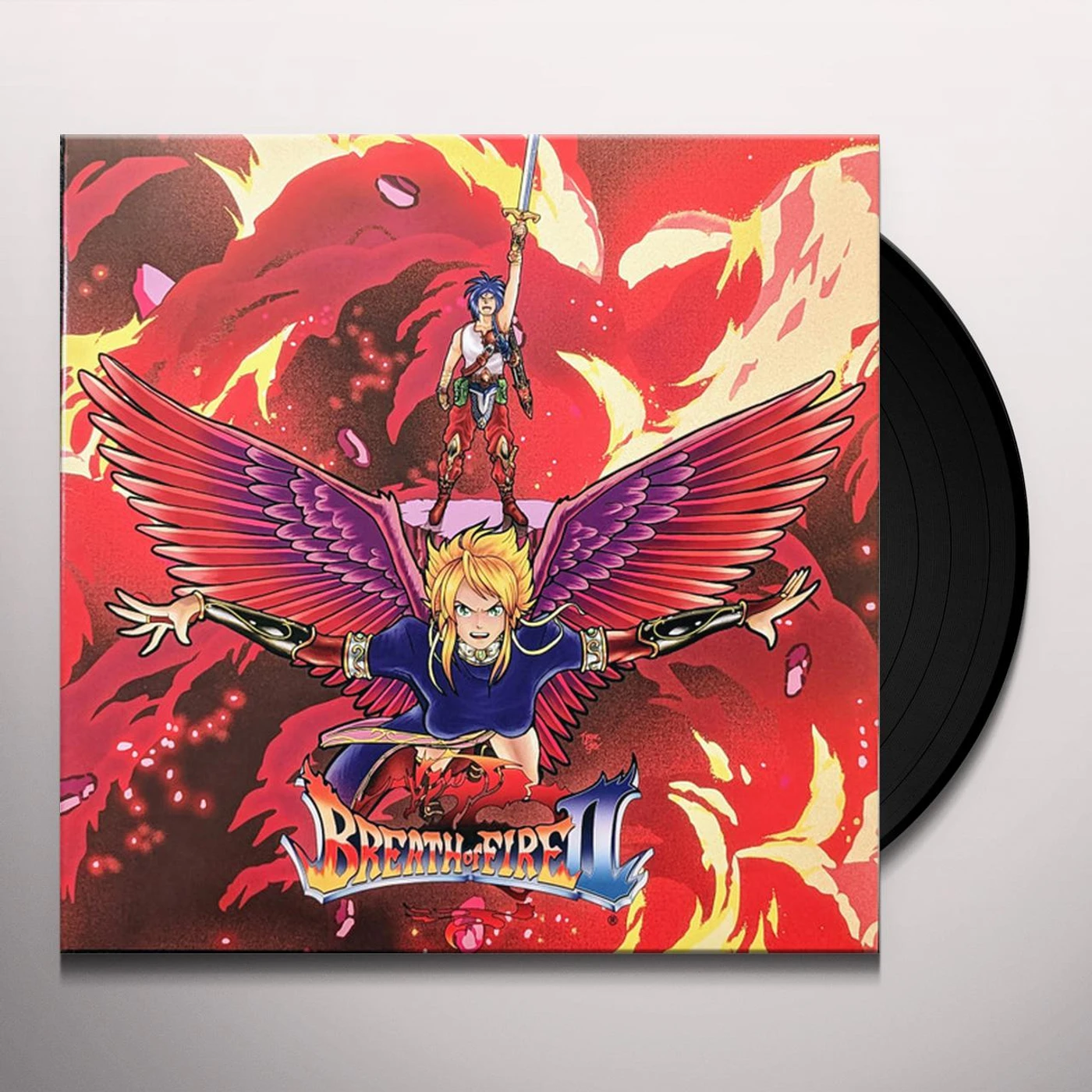 Yuko Takehara BREATH OF FIRE II Original Soundtrack (CLEAR VINYL) Vinyl Record