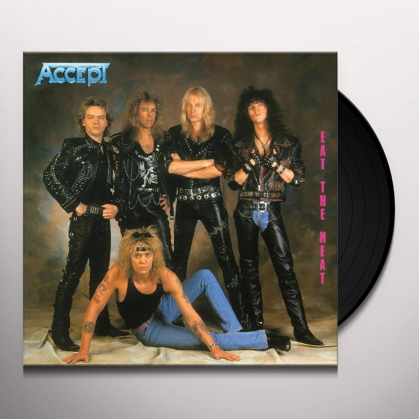 Accept EAT THE HEAT (YELLOW & ORANGE VINYL/180G) Vinyl Record