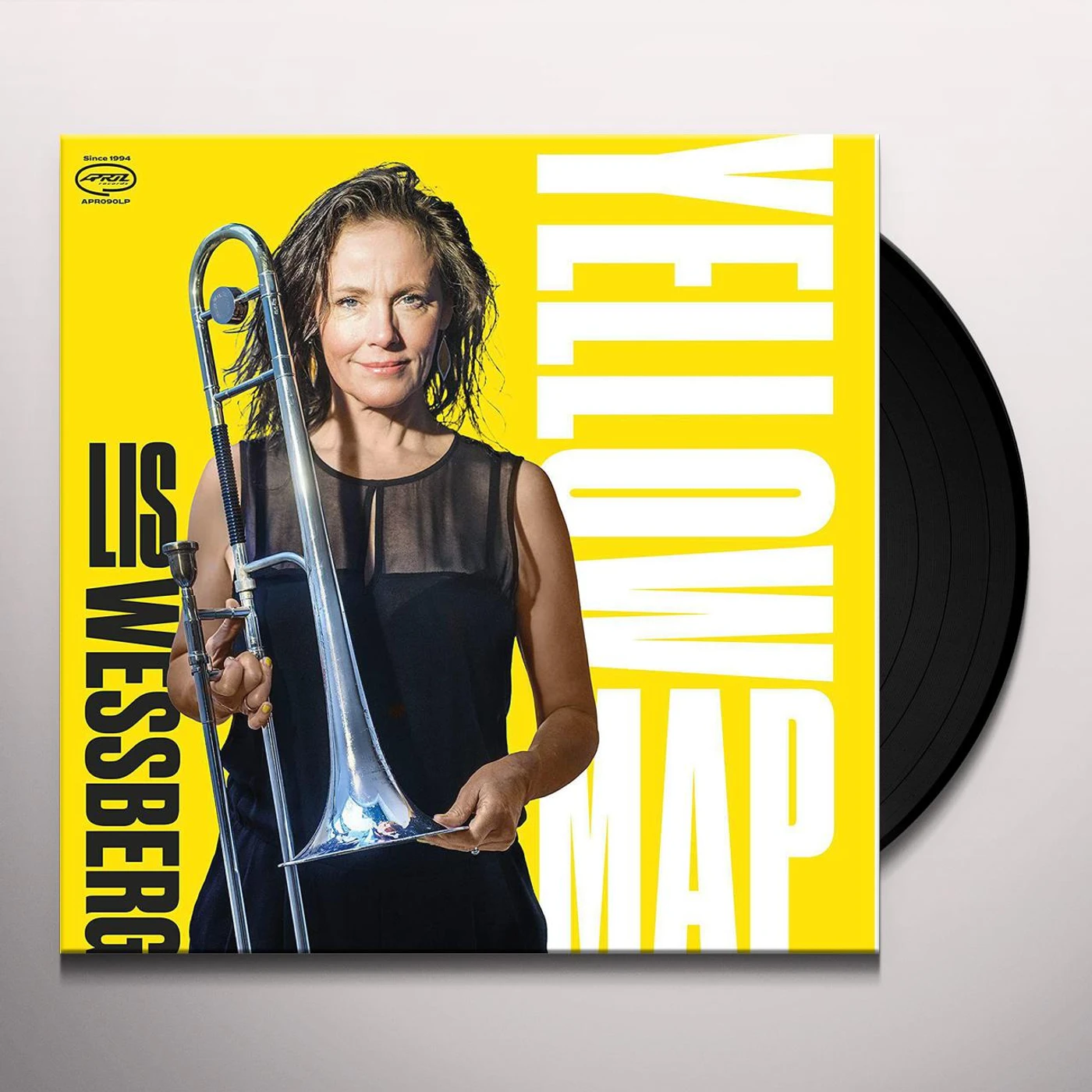 Lis Wessberg   Yellow Map Vinyl Record