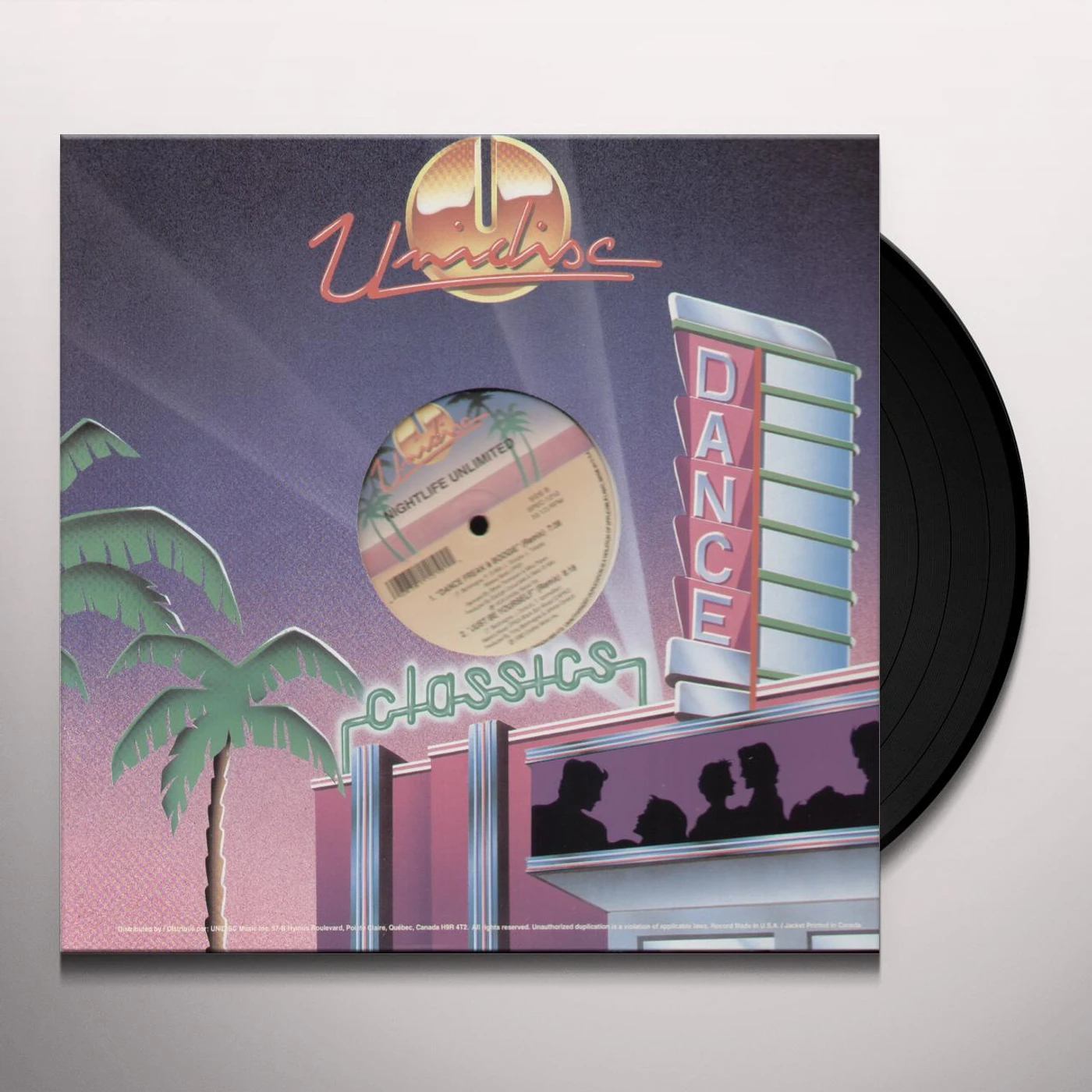 Nightlife Unlimited Disco Choo Choo Vinyl Record