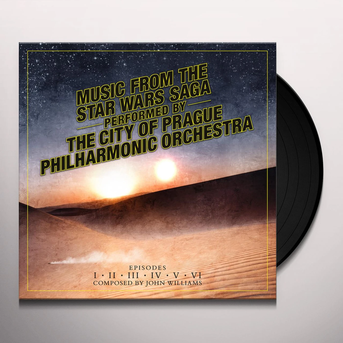The City of Prague Philharmonic Orchestra MUSIC FROM STAR WARS SAGA Vinyl Record