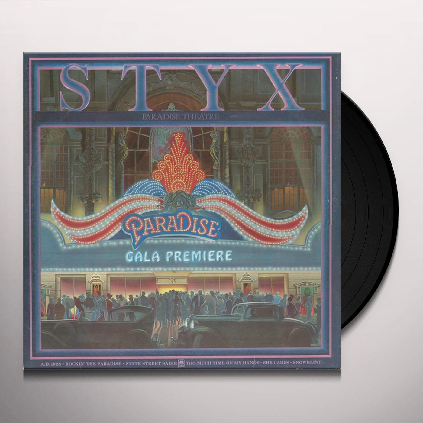 Styx PARADISE THEATRE Vinyl Record