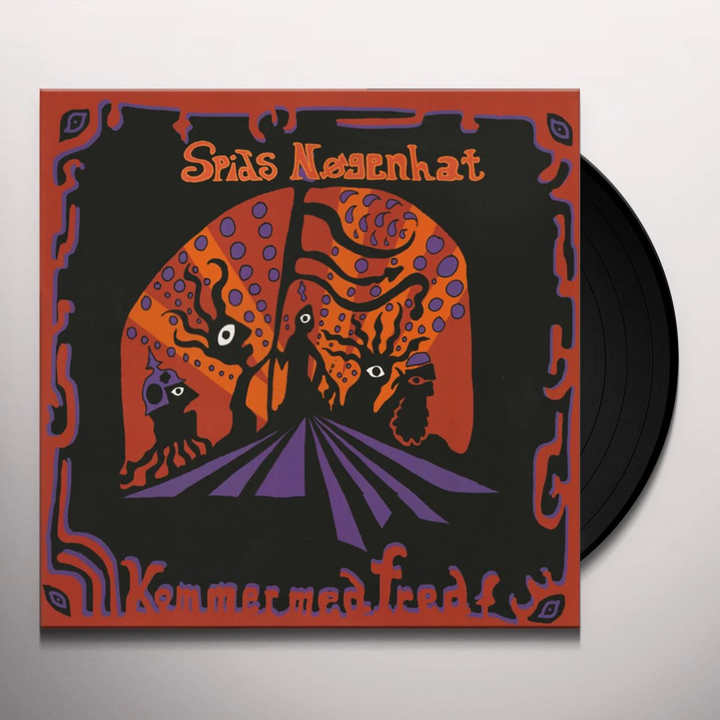 Spids Nøgenhat KOMMER MED FRED (COLOR VINYL) Vinyl Record