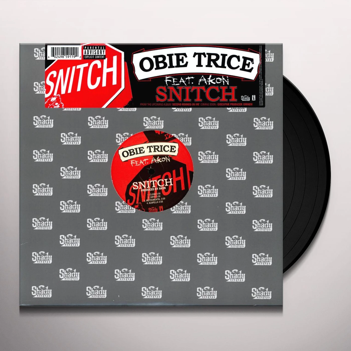 Obie Trice SNITCH (X4) Vinyl Record