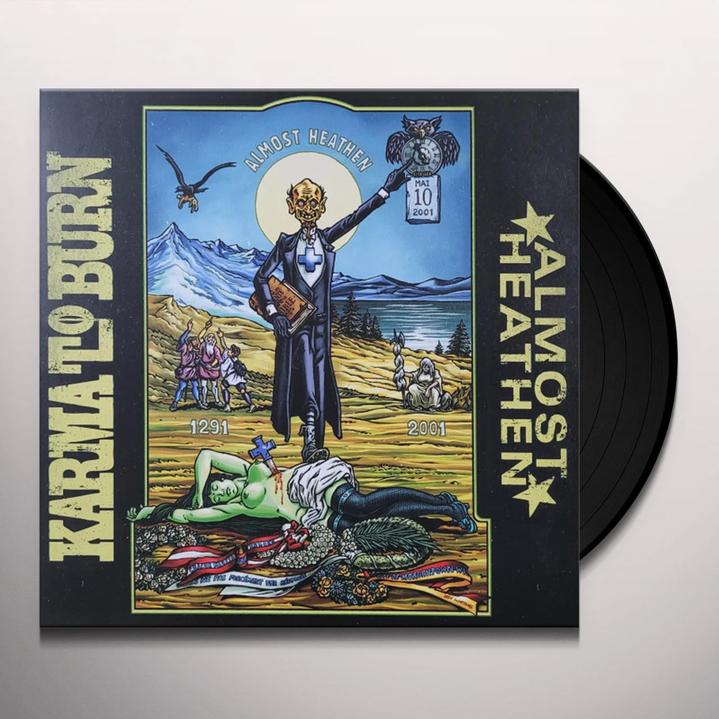 Karma To Burn Almost Heathen Vinyl Record