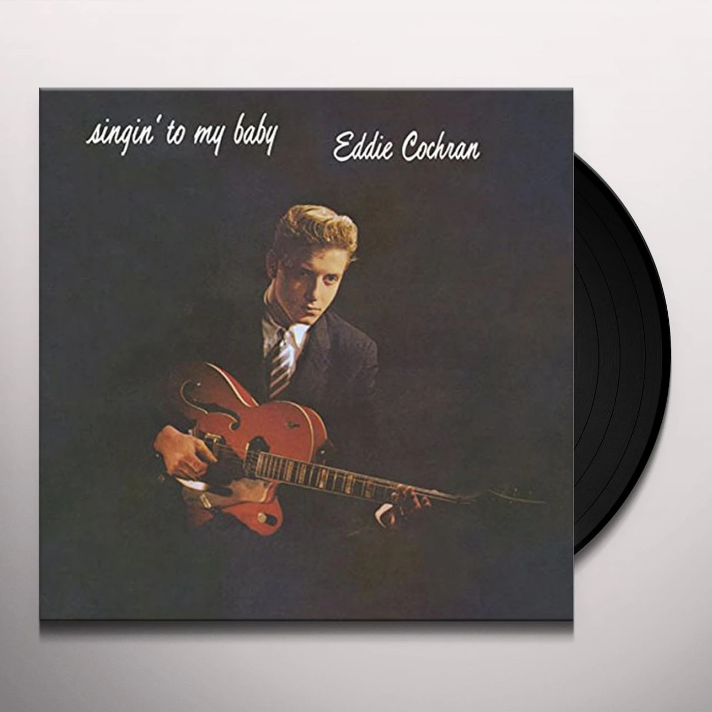Eddie Cochran SINGIN TO MY BABY Vinyl Record