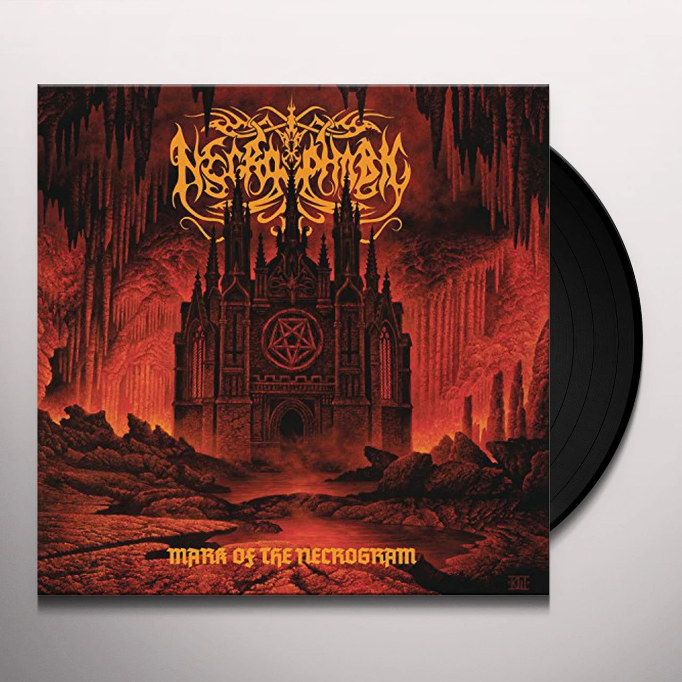 Necrophobic Mark of the Necrogram Vinyl Record