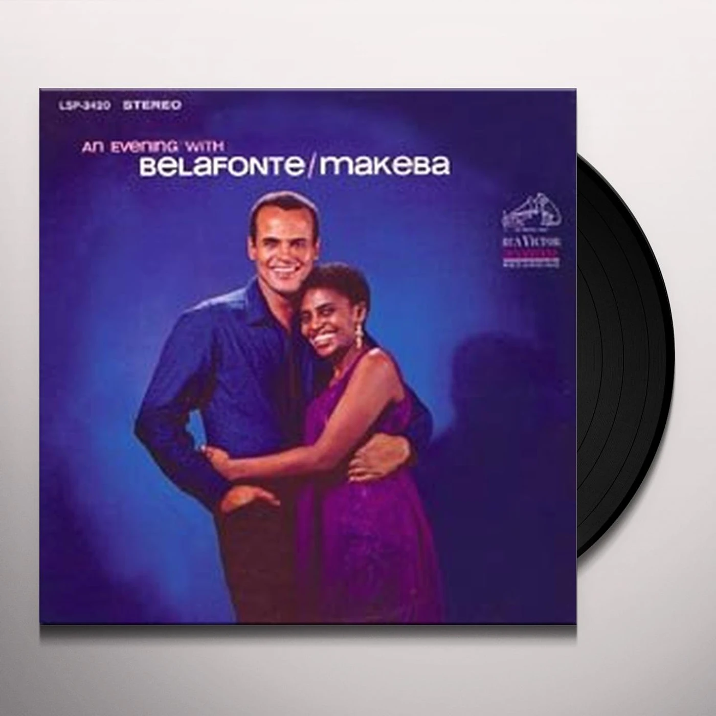 Harry Belafonte / Miriam Makeba AN EVENING WITH BELAFONTE AND MAKEBA Vinyl Record