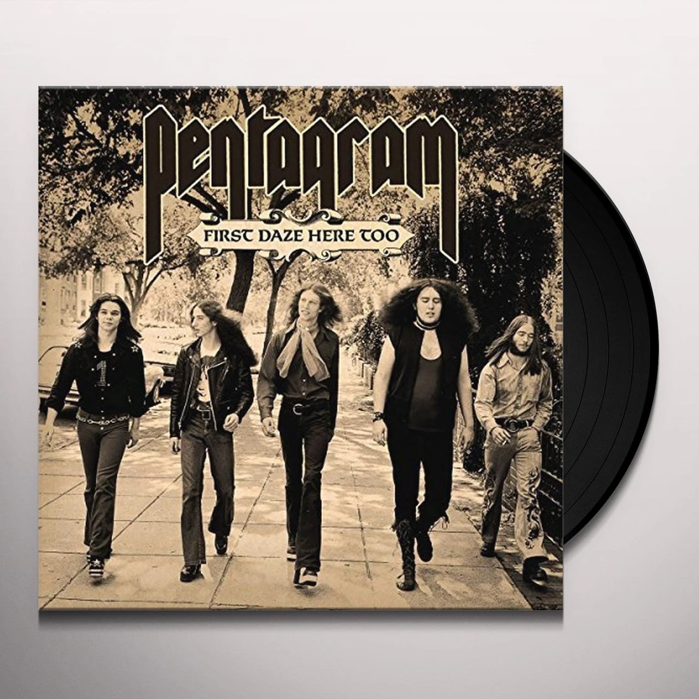 Pentagram FIRST DAZE HERE TOO Vinyl Record