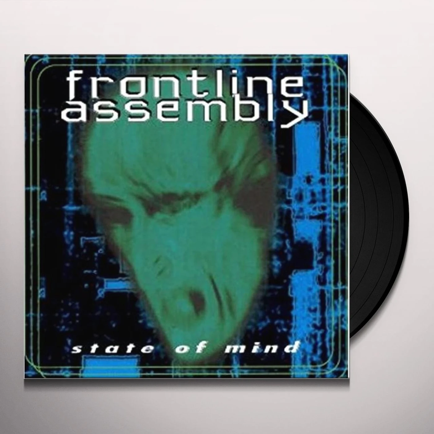 Front Line Assembly STATE OF MIND (YELLOW VINYL) Vinyl Record