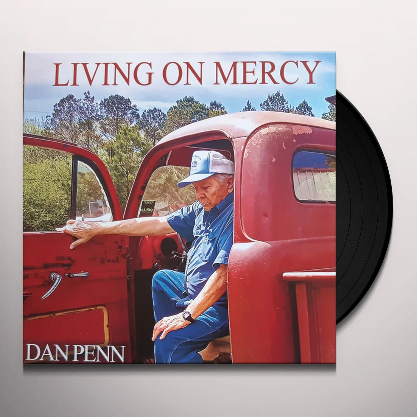 Dan Penn Living on Mercy Vinyl Record