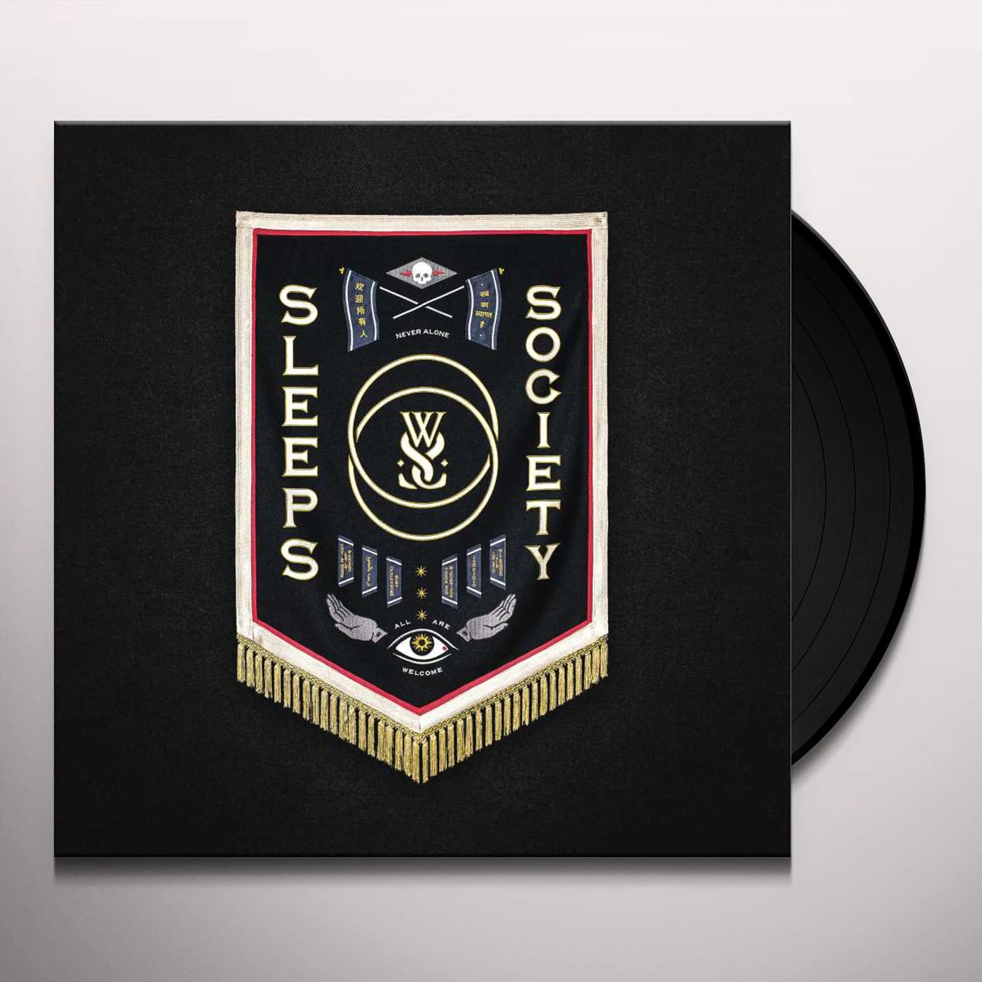 While She Sleeps SLEEPS SOCIETY (GOLD NUGGET VINYL) Vinyl Record
