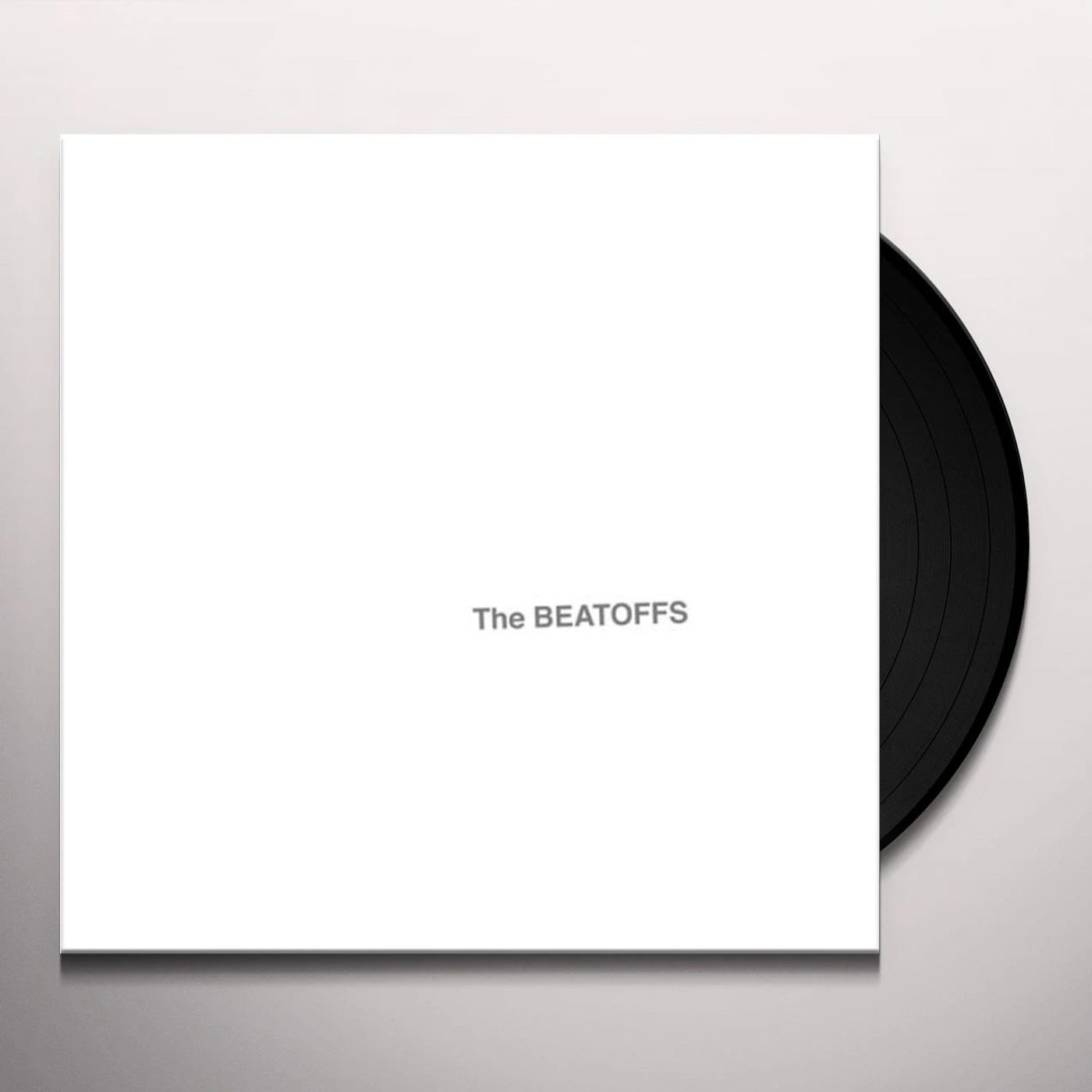 Strangulated Beatoffs BEATOFFS (WHITE ALBUM) Vinyl Record