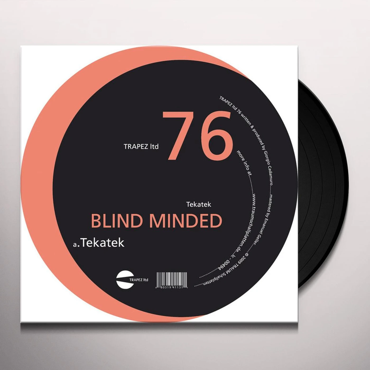 Blind Minded Tekatek Vinyl Record