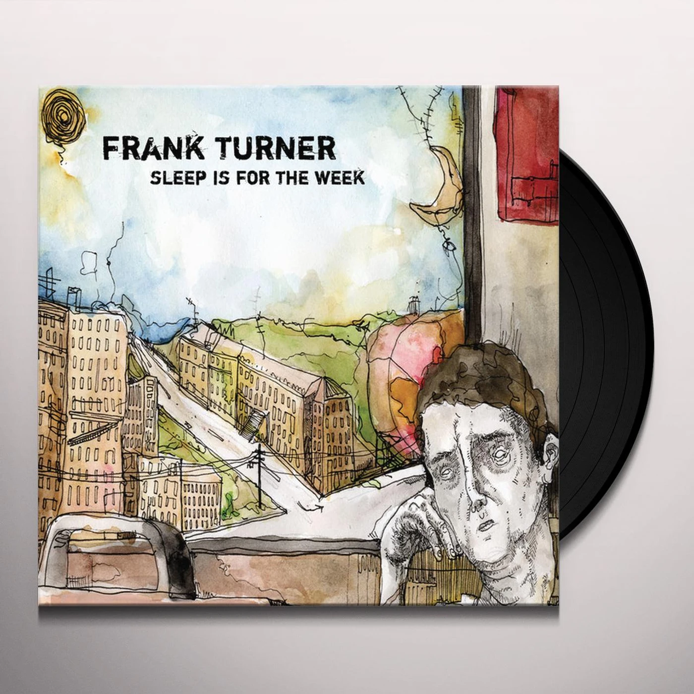 Frank Turner SLEEP IS FOR THE WEEK (TRANS BROWN) Vinyl Record