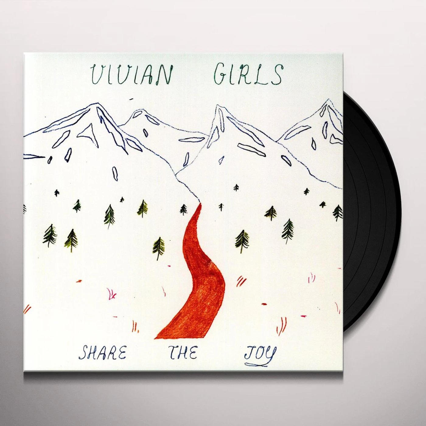 Vivian Girls Share the Joy Vinyl Record