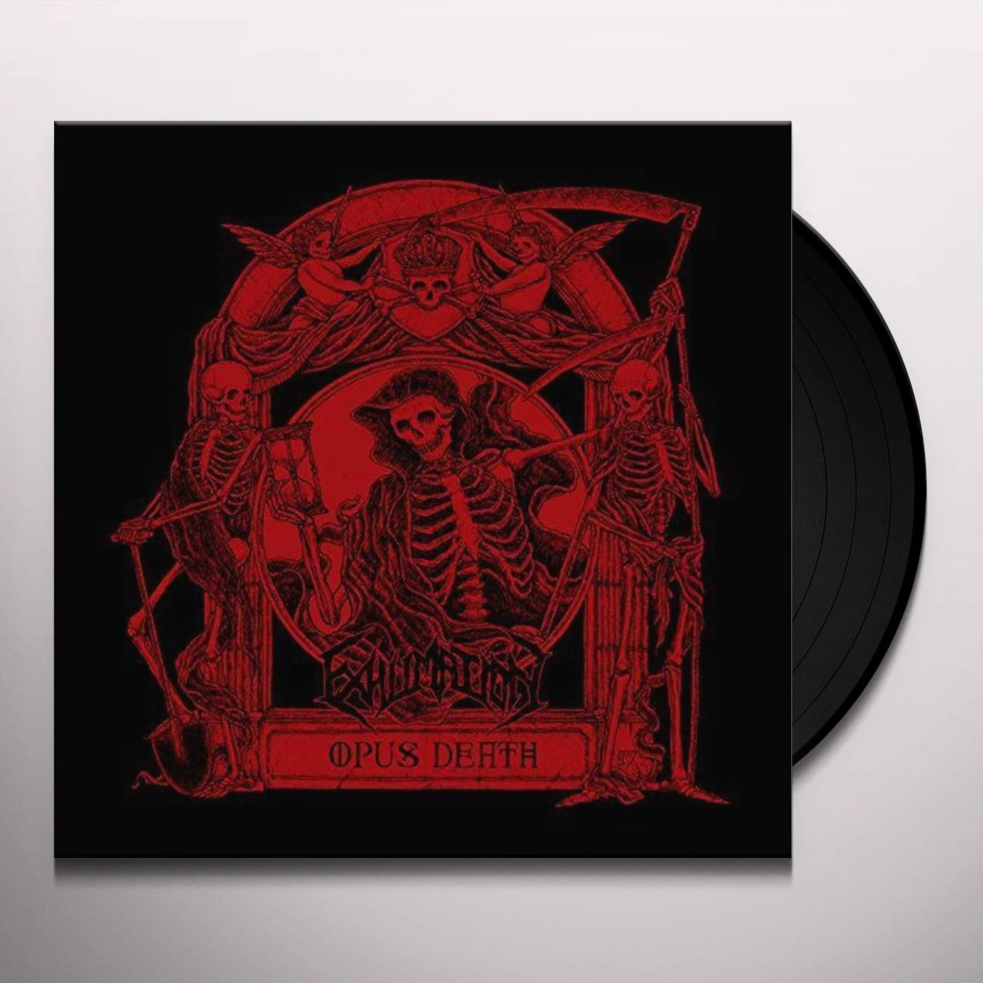 Exhumation Opus Death Vinyl Record