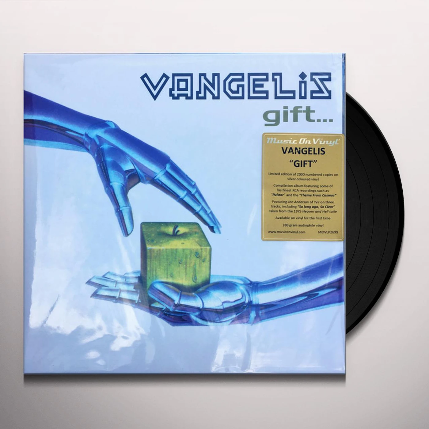 Vangelis GIFT (2LP/180G/SILVER VINYL) Vinyl Record