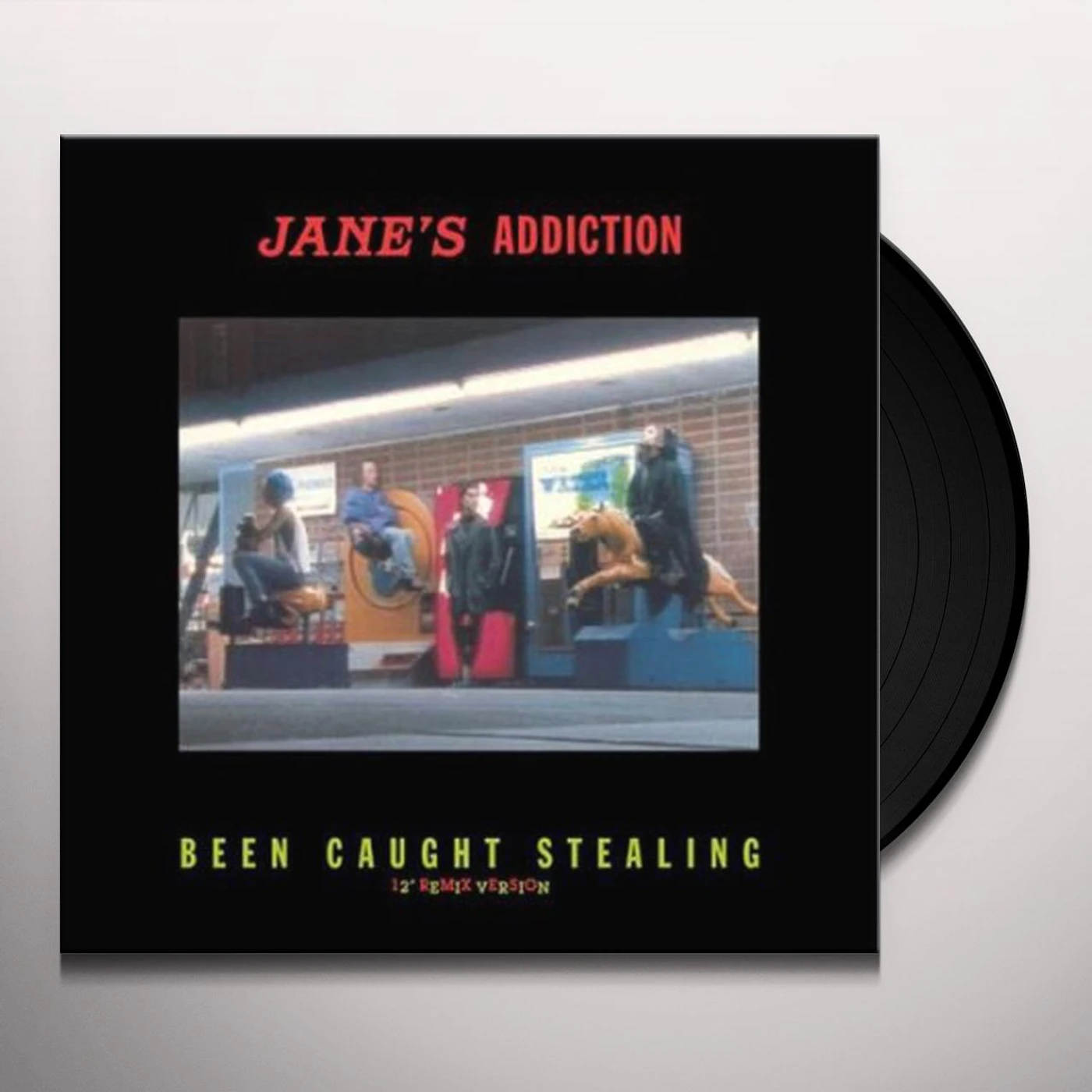 Jane's Addiction BEEN CAUGHT STEALING (REMIX VERSION) Vinyl Record