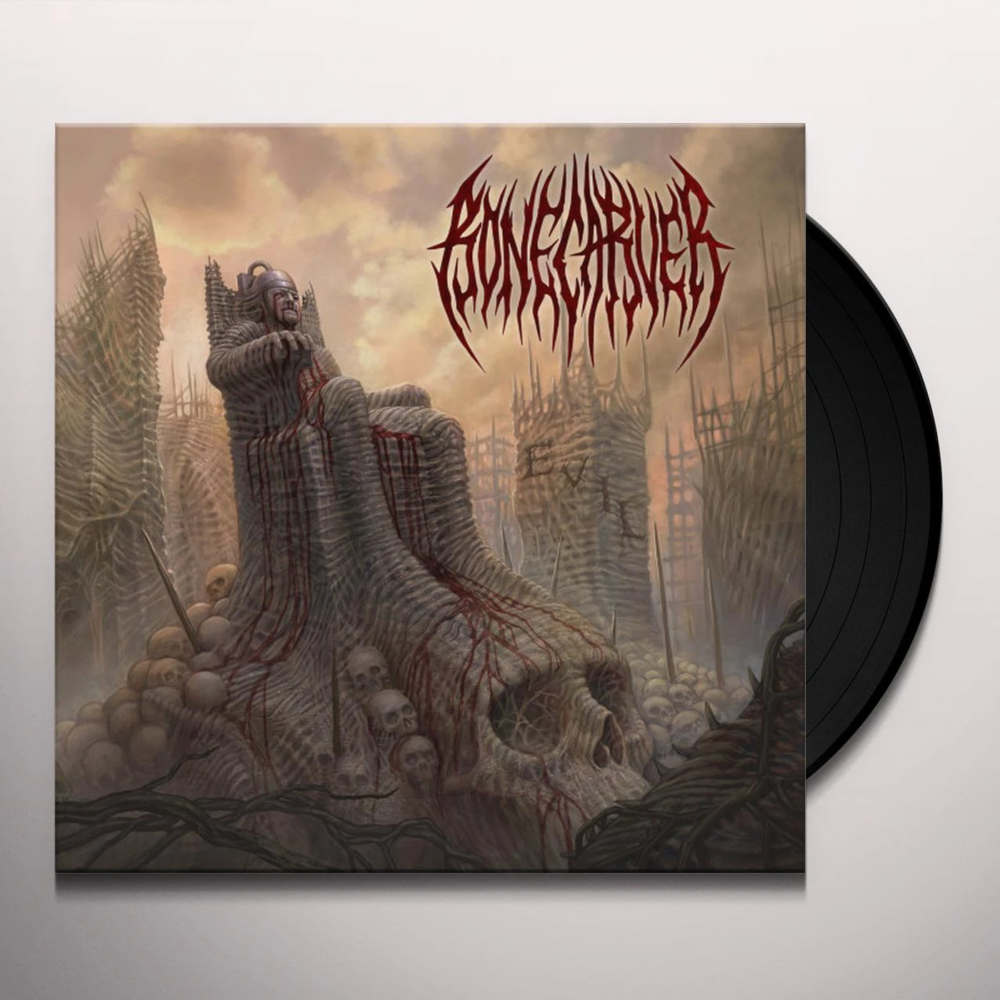 Bonecarver Evil Vinyl Record