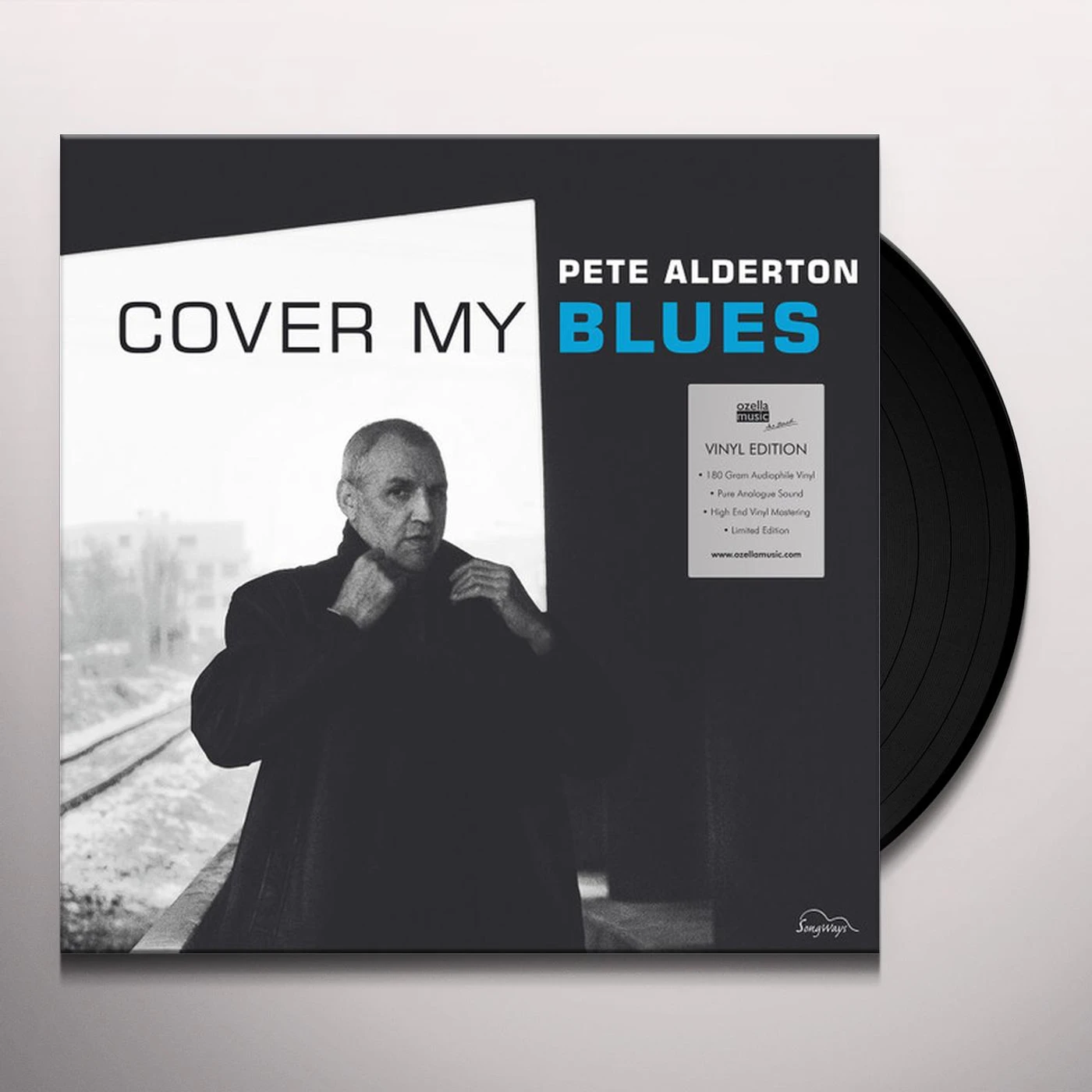 Pete Alderton COVER MY BLUES Vinyl Record