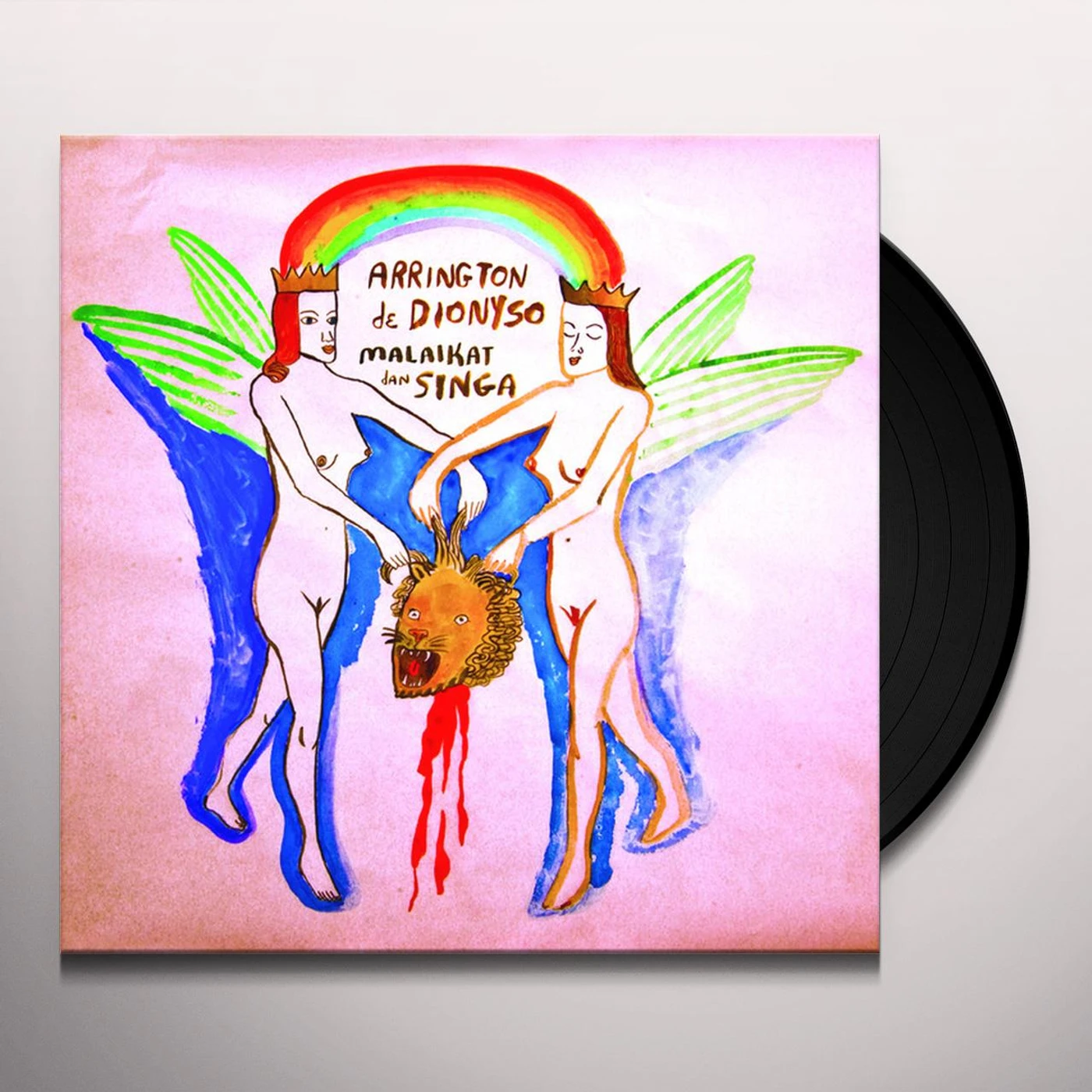Arrington de Dionyso Malaikat dan Singa Vinyl Record