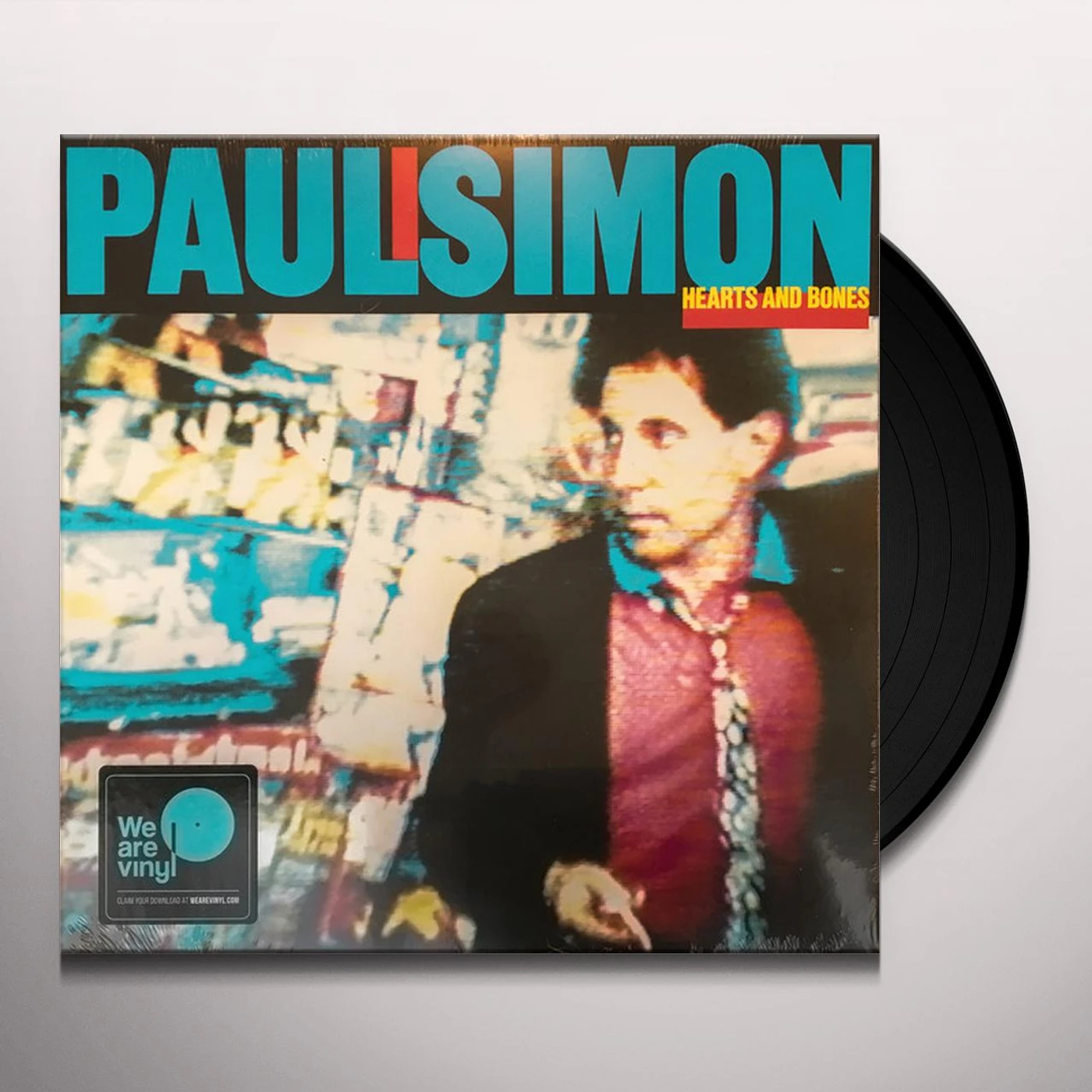 Paul Simon HEARTS & BONES (140G/DL CODE) Vinyl Record