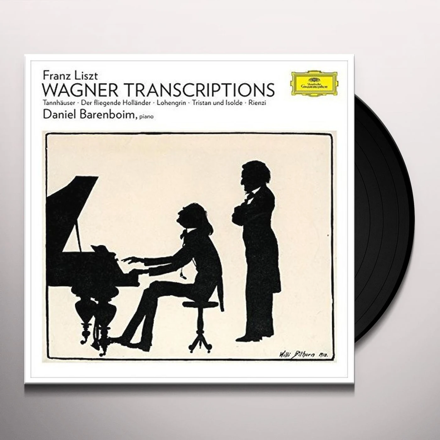 Daniel Barenboim LISZT: WAGNER TRANSCRIPTIONS Vinyl Record